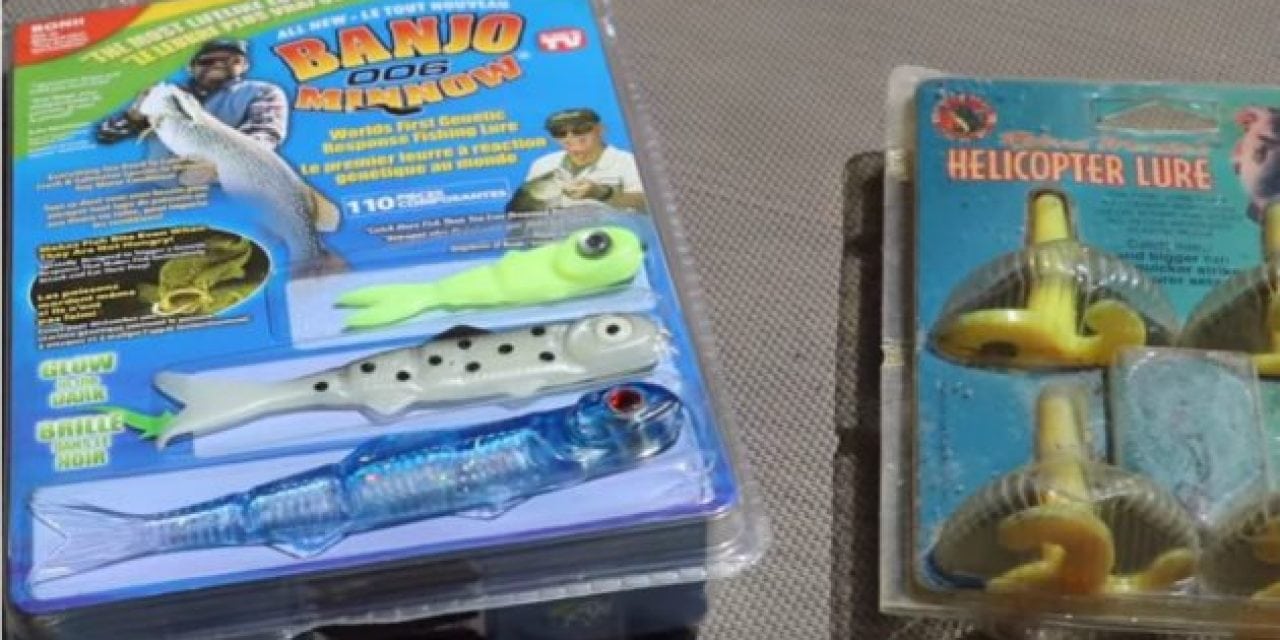 Watch: Banjo Minnow vs the Helicopter Lure in the Battle of 90s Fishing Gimmicks