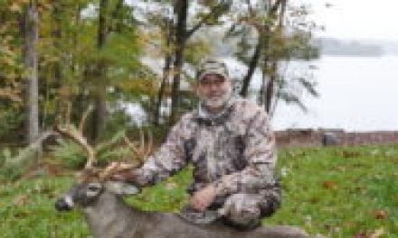 Out of the Mist and Through the Smoke, a Legacy Buck