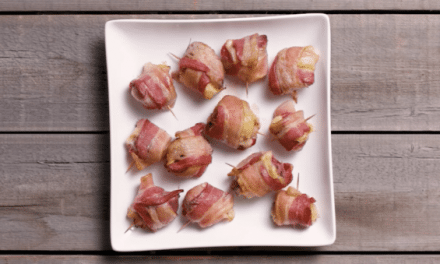 Bacon-Wrapped Duck Reuben Bites? Yes, Please!