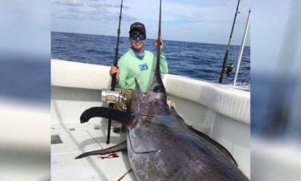 600-Pound Swordfish Caught of the Coast of Islamorada