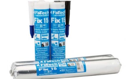FixTech Fix15 Bonds Underwater and is Paintable