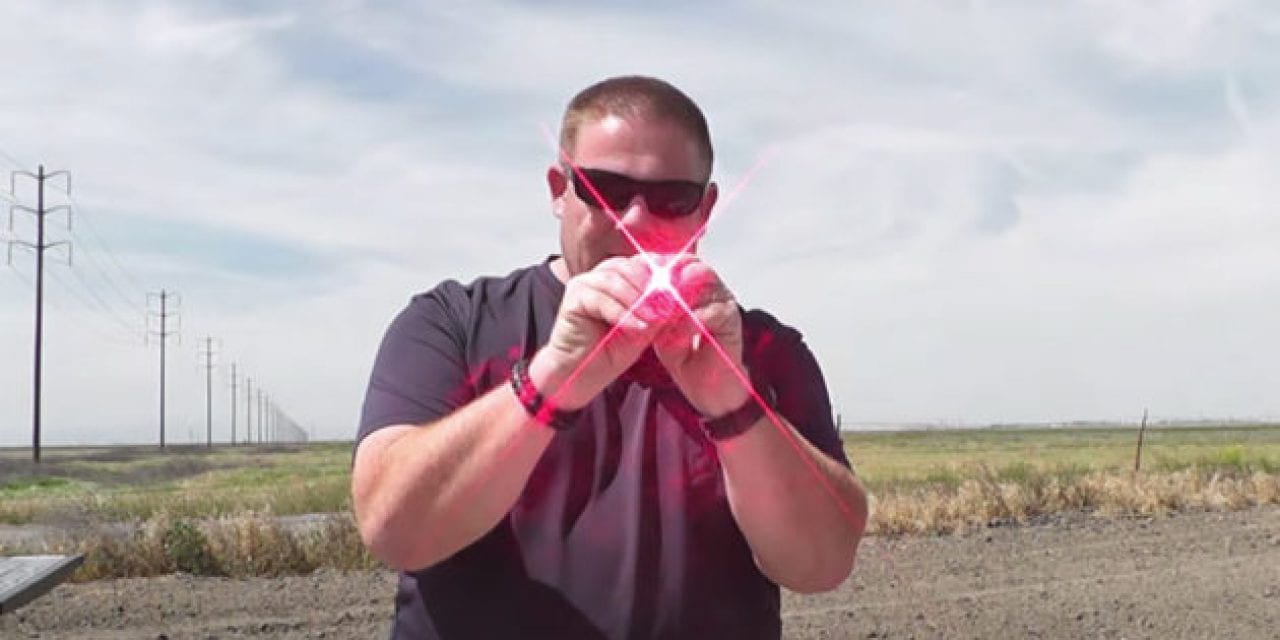 Experimental Shooter Makes Laser Pointer Shotgun Shells