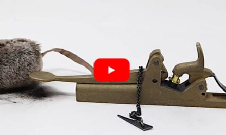 Black Powder Cannon Mouse Trap from 1862 Packs Quite the Punch