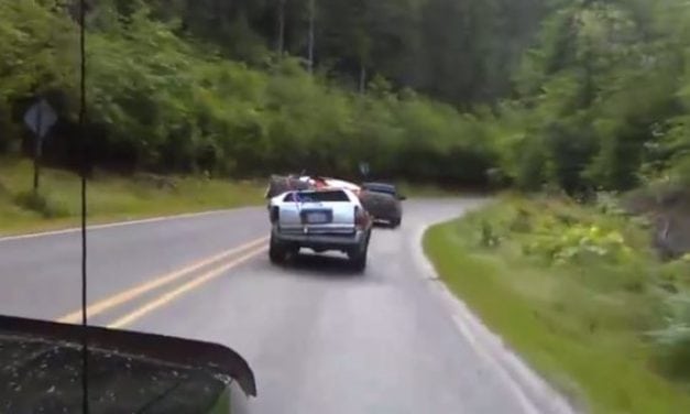 4Runner Crushed By a Tree, Keeps On Truckin’