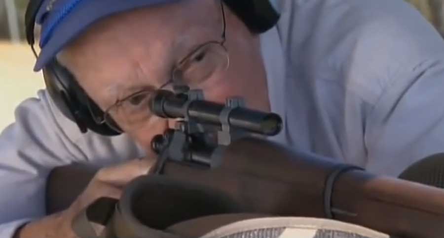 86-Year-Old WWII Vet Makes a Shot That Will Blow You Away