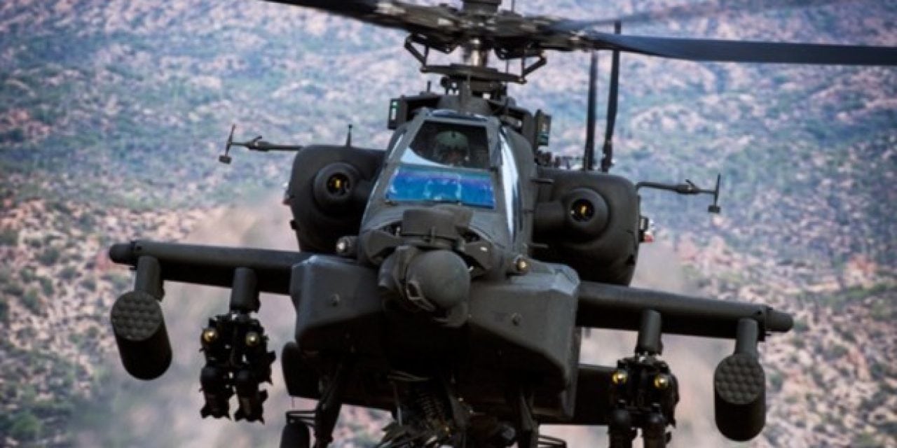 Apache Helicopter Pilots Train with Laser-Guided Rockets, and They’re Awesome