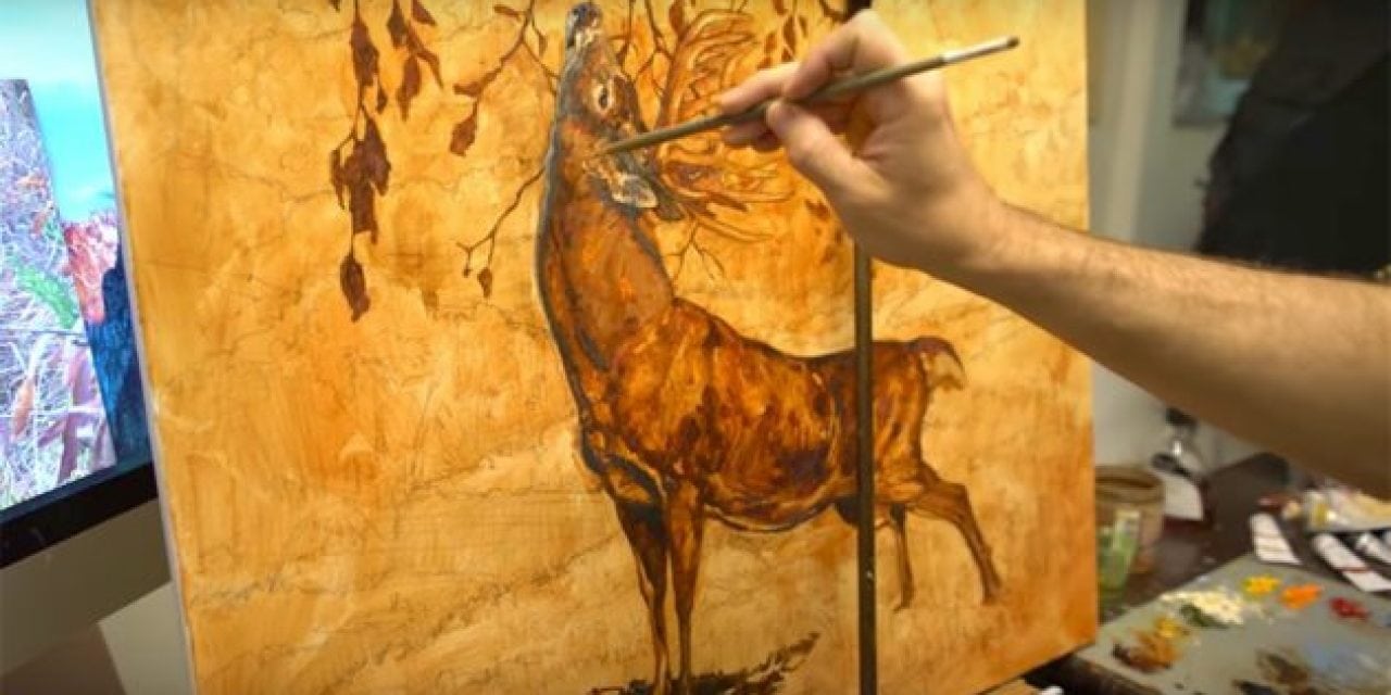 Art of the Hunt: Painter Ryan Kirby Brings 217” Danger Back to Life