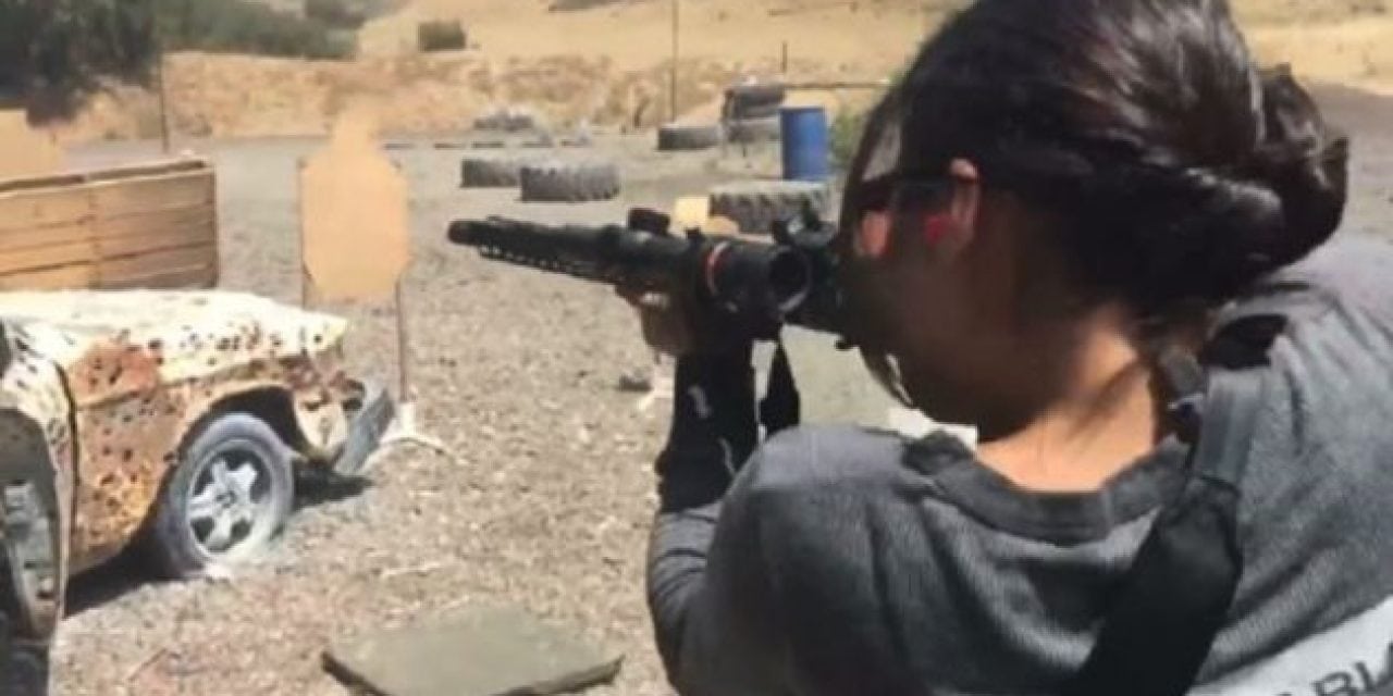 Fast & Furious Star Michelle Rodriguez is a Beast at the Gun Range [VIDEO]