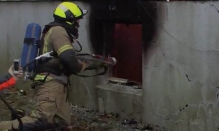 Firefighters Use Shotgun Against Flames… Seriously