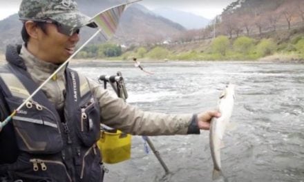 Fishing with This 300-Year-Old Korean Pole is Unlike Anything Else