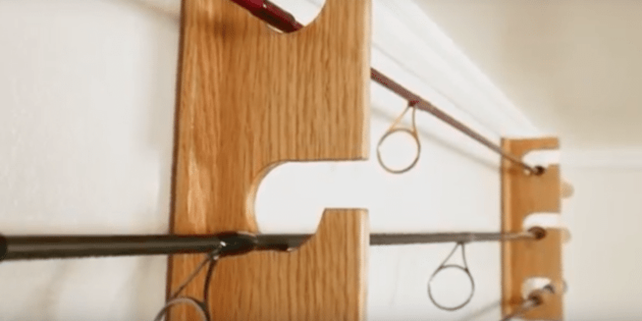 How to Make Your Own Wall Mounted Rod Hangers