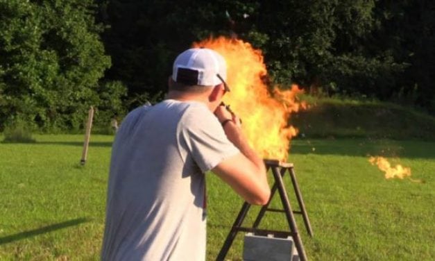 Let’s Find Out How Many Lighters a .22 Will Go Through with 22plinkster