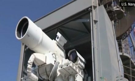 Mind Boggling: Navy Tests First-Ever Active Laser Weapon