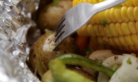 Outdoor Survival Meal: Potato & Veggie Foil Packets