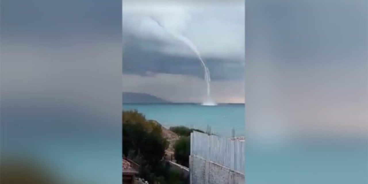 This Waterspout is as Cool as it is Freaky