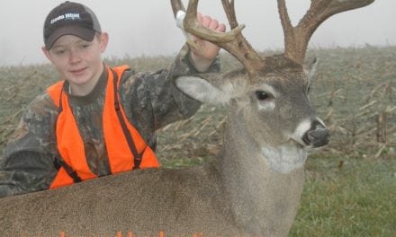 Through the Muzzleloader Smoke, a 194-Inch Giant Falls