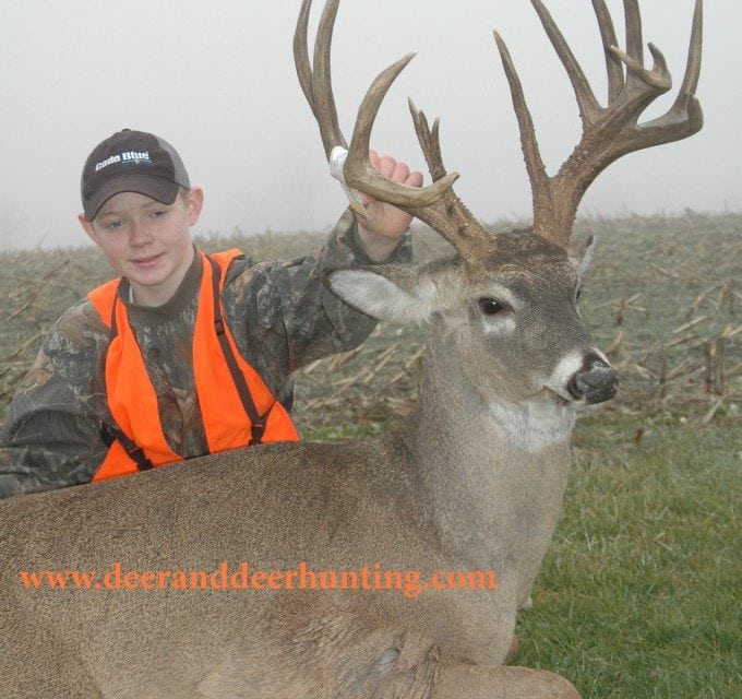 Through the Muzzleloader Smoke, a 194-Inch Giant Falls