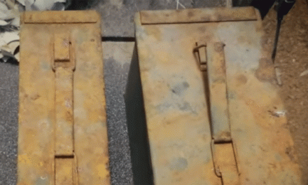 What Does an Ammo Storage Can Look Like After 1 Year Under Water?