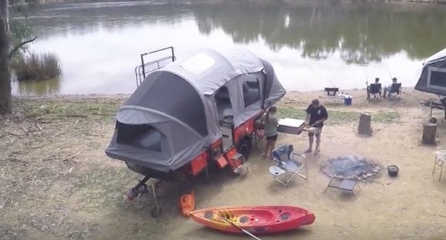 You Have Never Seen a Camper Set Up This Fast