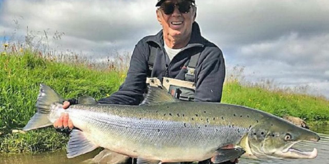 Eric Clapton Lands Another Monster Icelandic Salmon
