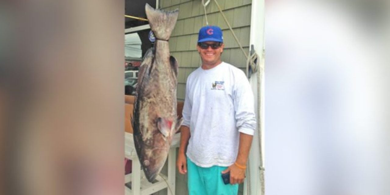 Fisherman Catches New Gag Grouper Record in North Carolina