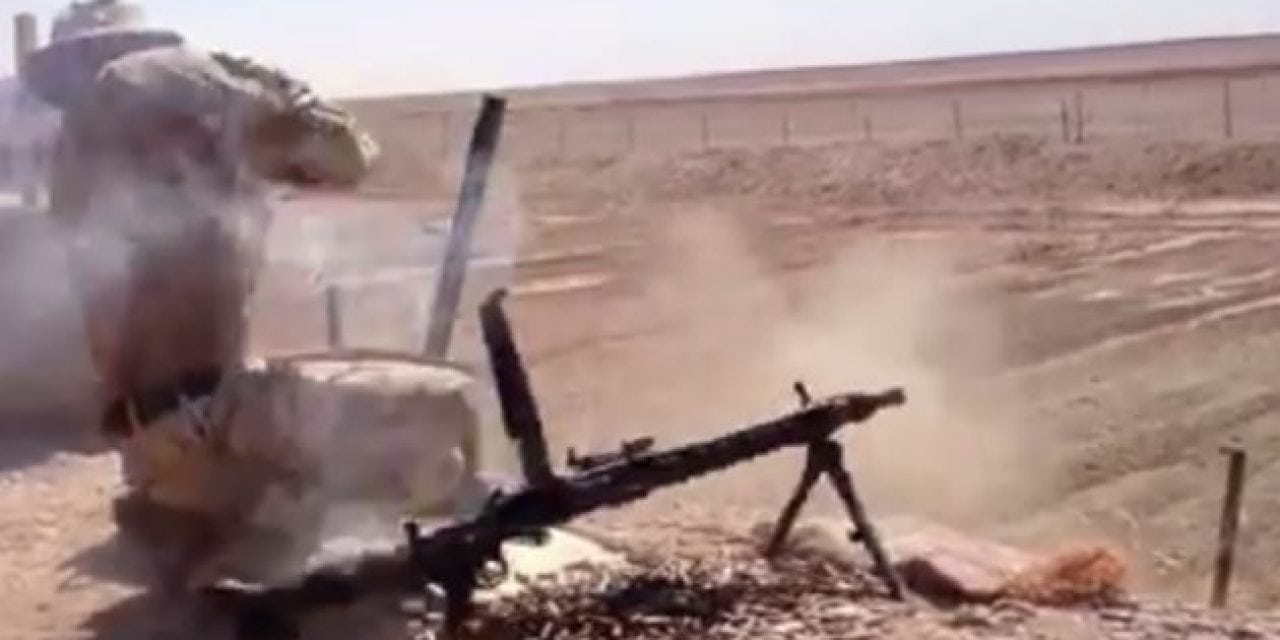 German Machine Gun Blows Up in Shooter’s Face