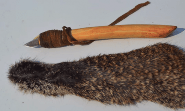How to Make the Canadian Iceman’s Knife and Squirrel Hide Sheath