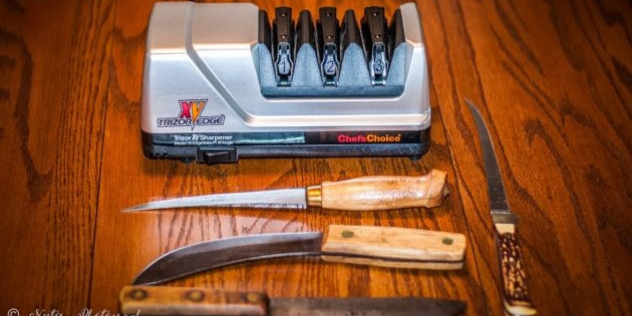 Knife Sharpening at its Finest: Chef’s Choice Trizor XV Sharpener EdgeSelect Model 15