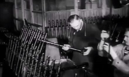 Lost Vintage Footage of WW2 German MG34 Machine Guns Being Built