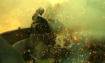 MUST SEE: Incredible 53-Second Slow-Motion Video of Flintlock Firing on an Armored Breastplate