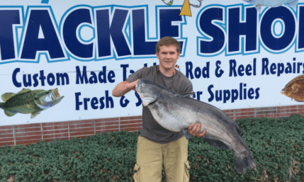 New State Record Blue Catfish in Delaware