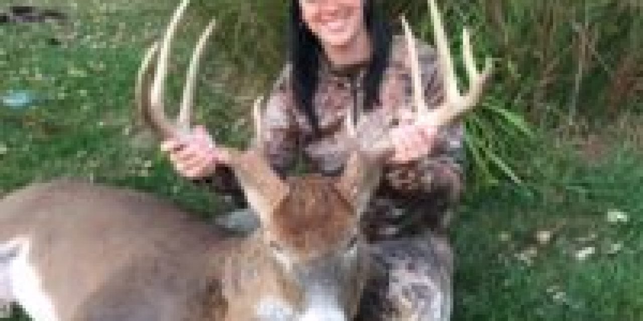 Sleepy Deer Hunter Gets the Buck of Her Life