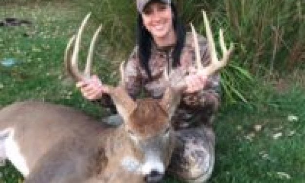 Sleepy Deer Hunter Gets the Buck of Her Life