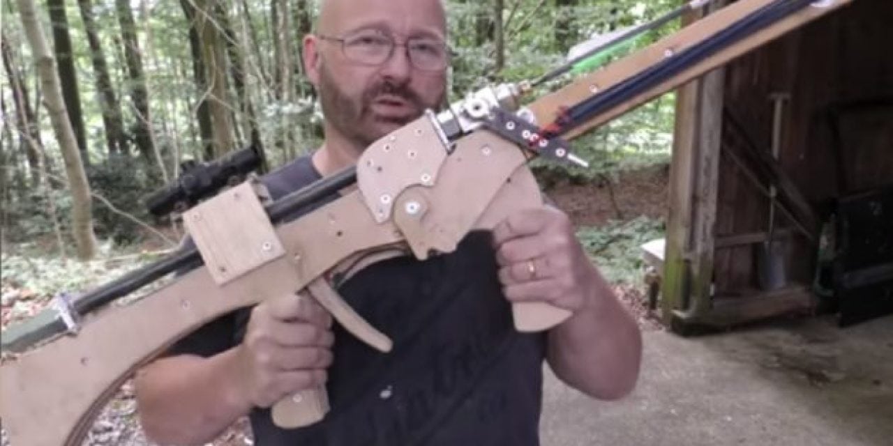 This DIY Air-Powered Arrow Blaster Will Stop Anything