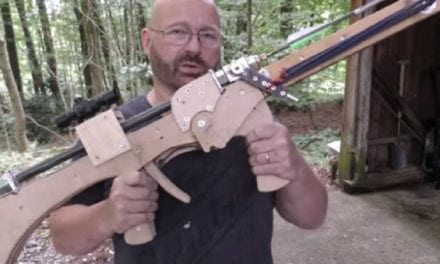 This DIY Air-Powered Arrow Blaster Will Stop Anything