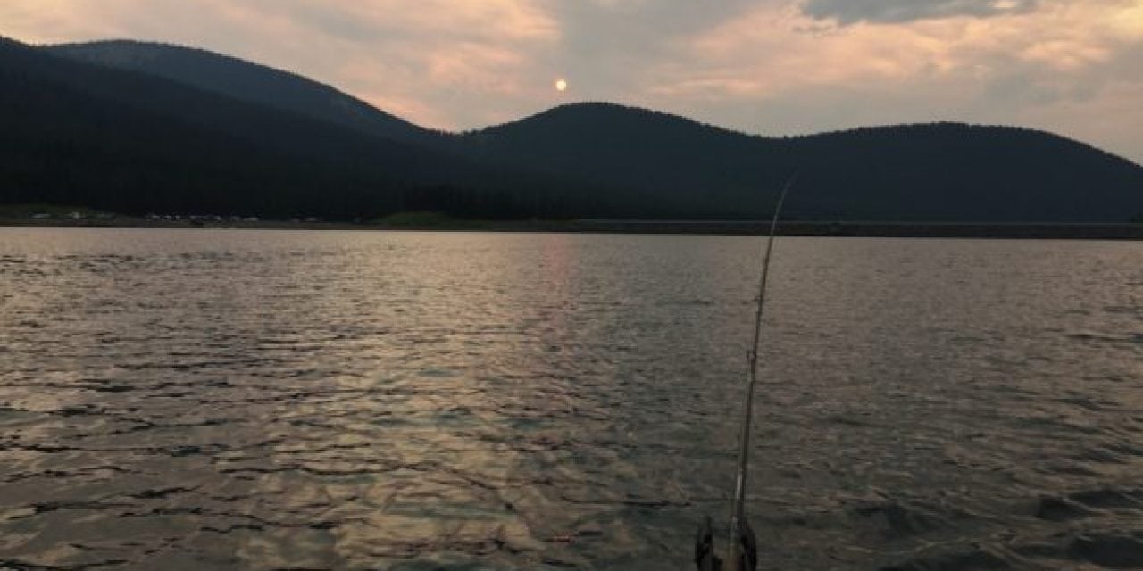 Trolling Hyalite Reservoir in Montana, Does it Get Much Better?