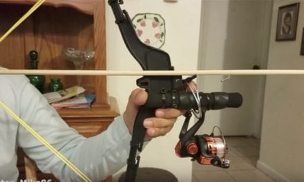 VIDEO: How to Make a DIY Bowfishing Rig From Clothes Hangers