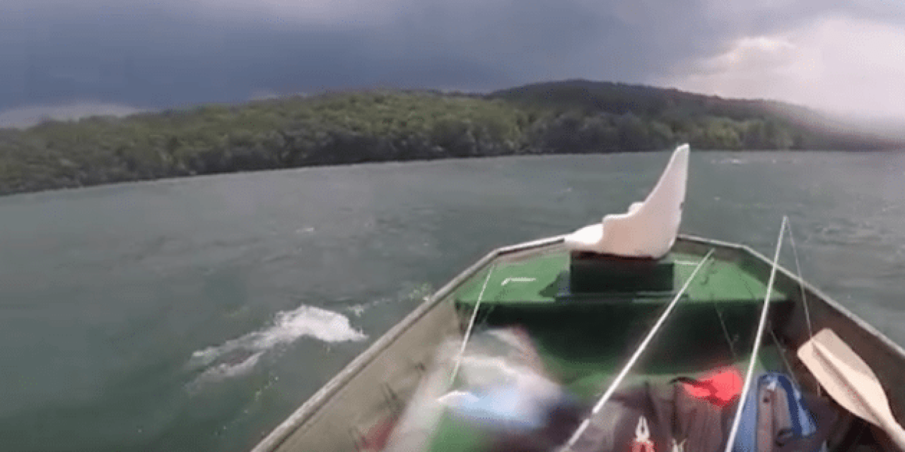 VIDEO: It’s Not the Best Idea to Go Fishing in a Tornado