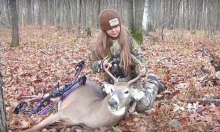 WATCH: This Bowhunting Little Girl Has Ice in Her Veins and a Nice Buck to Prove It