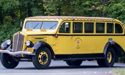 You Can Actually Bid on This 1937 Yellowstone Tour Bus