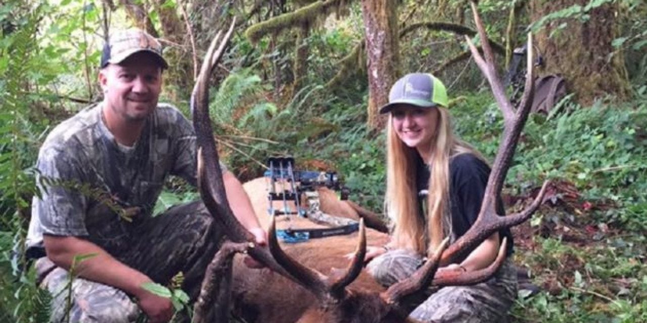 17-Year-Old Arrows Brute of a Bull Elk From 10 Yards in Oregon