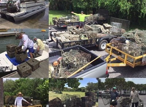 A Derelict Crab Trap Problem Being Fixed In Tampa Bay