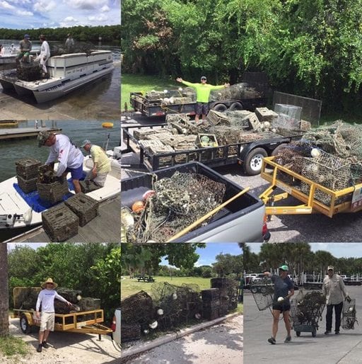 A Derelict Crab Trap Problem Being Fixed In Tampa Bay