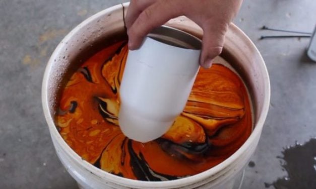 Custom Hydro-Dipping Your YETI Rambler is the Perfect DIY Project