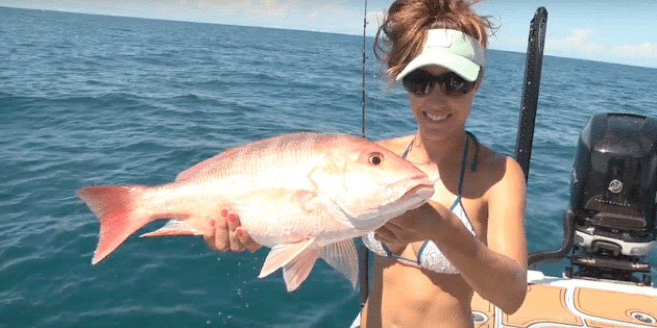 Hooking Huge Red Snapper on the West Coast of Florida Never Looked So Good