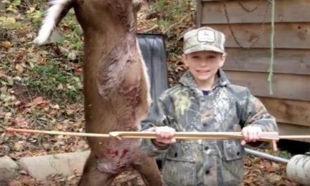 Impressive 7-Year-Old Hunter Kills Deer With Atlatl On Video