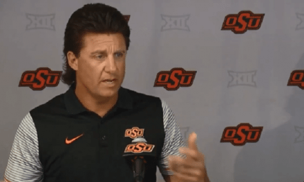 Instead of Watching the Oklahoma-Ohio State Game, Coach Mike Gundy Went Turtle Hunting