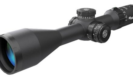 SIG SAUER WHISKEY5 Riflescope Available With Anti-Cant LevelPlex Technology