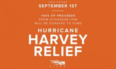 Sitka Pledges to Donate 100% of Proceeds on Sept. 1st to Hurricane Harvey Relief