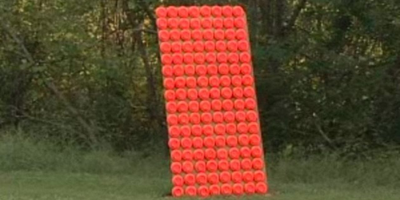 SUNDAY GUNDAY: Watch a Punt Gun Shatter All These Clays With One Shot